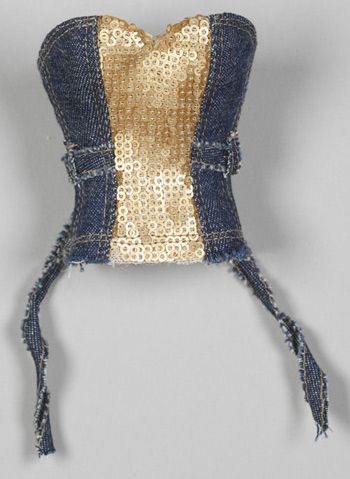   denim bustier is a boutique piece for tyler wentworth and similar