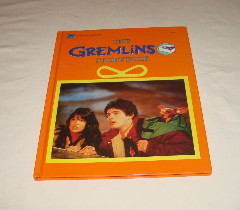 1984 GREMLINS hardcover movie storybook  