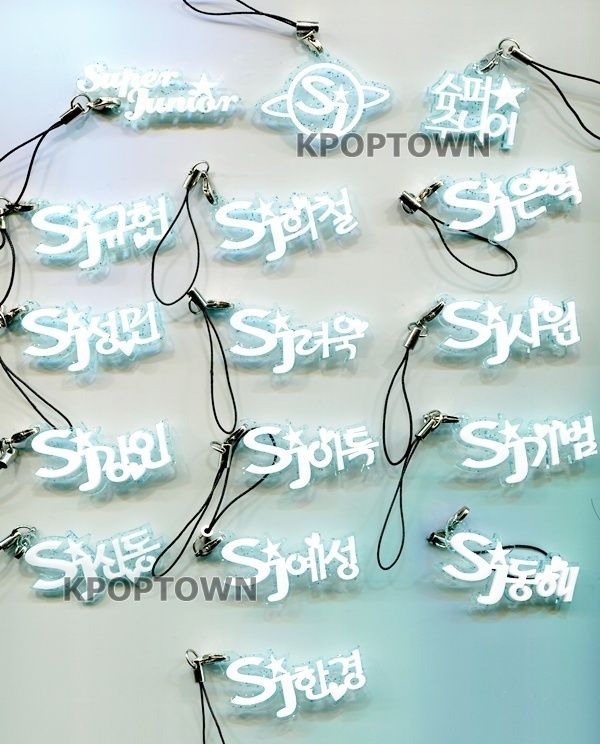 Super Junior M Superjunior EmbossedCarving Mobile Strap  