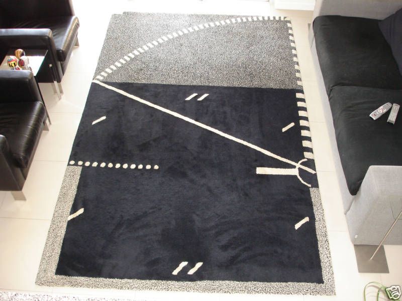 PHILIPPE STARCK Original Modern Abstract Art Rug GLY7  