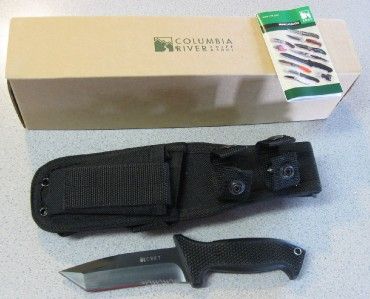 NUEVO acabado negro táctico de cuchillo de operaciones especiales de 