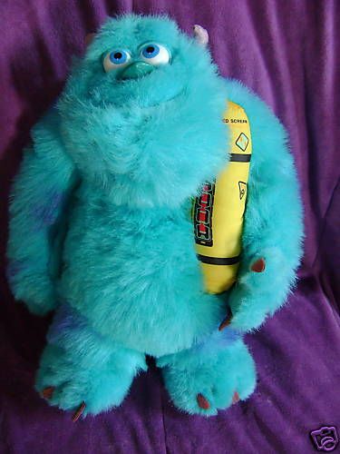 MONSTERS INC. TALKING SCREAM TUBE SULLY DOLL  