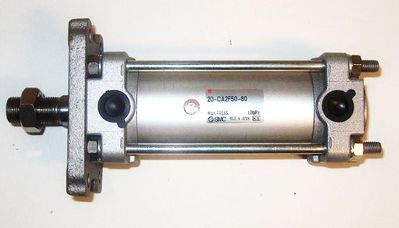 SMC 20 CA2F50 80 AIR CYLINDER FRONT FLANGE  