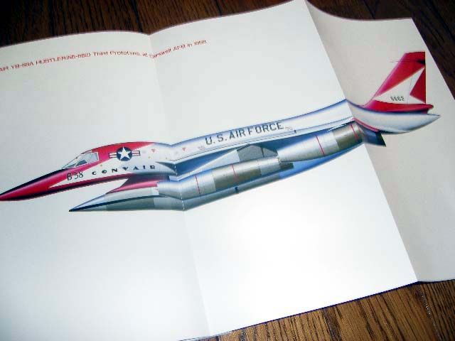 Aircraft Book USA Convair B 58 HustlerJet Bomber  