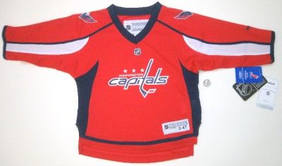 NHL Reebok Washington Capitals Alex Ovechkin Toddler 2T 4T Months 