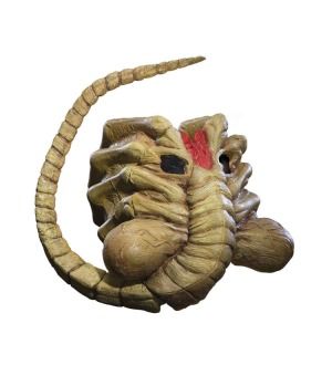 LATEX ALIEN FACEHUGGER ADULT MASK Costume *BRAND NEW*  