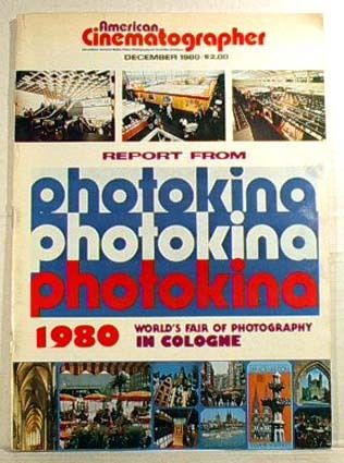 American Cinematographer Dec 1980 photokina In Cologne  