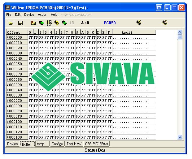 SIVAVA Willem EPROM Programmer PCB50B universal +SMD TSOP Adapter 