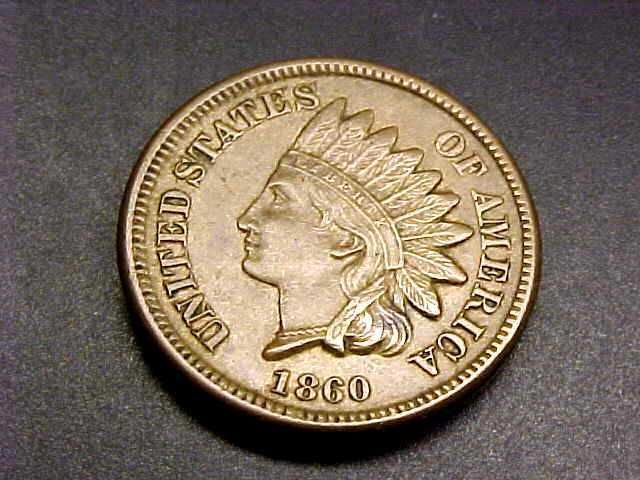 RARE 1860 Indian Head Cent Penny BU UNC +++ BIN OFFER  
