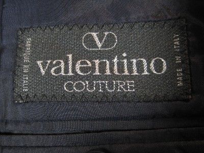 VALENTINO couture line PURE CASHMERE BLAZER 40 R us 48 eu italy  