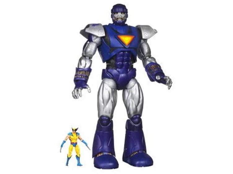 Marvel Universe Masterworks Sentinel silver & purple 16 figure with 