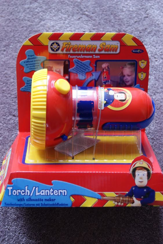 FIREMAN SAM CHILDRENS TORCH/LANTERN ADVENTURE LIGHT TOY BOXED NEW 