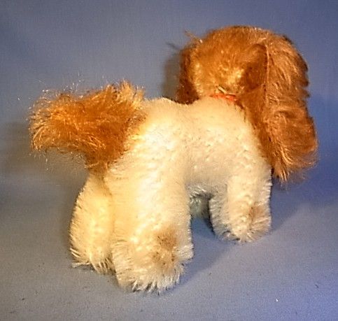 UGU113 * GRISLY * BEAUTIFUL VINTAGE DOG MOHAIR ANIMAL TOY * RARE 