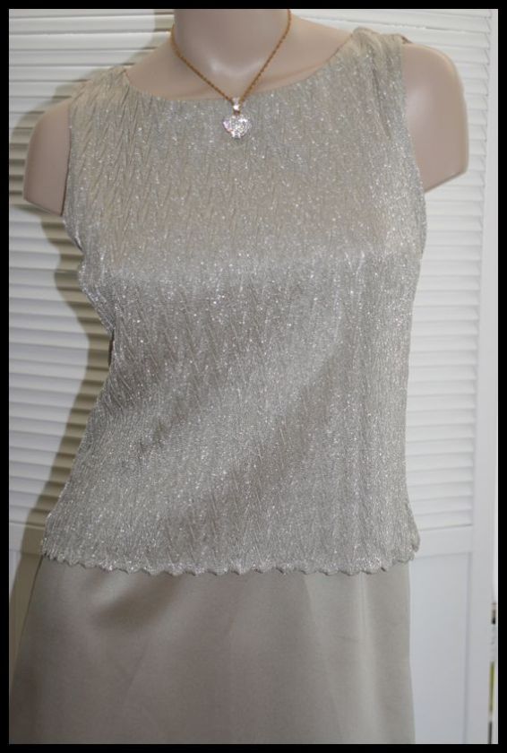 ARIANNA by RACHEL KAYE ~ New Formal DRESS Metallic ~ 6  