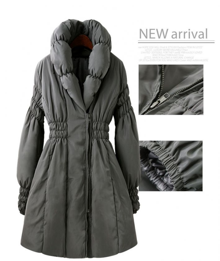 Women Korean Brand Duck down Slim Fit Long Coats  