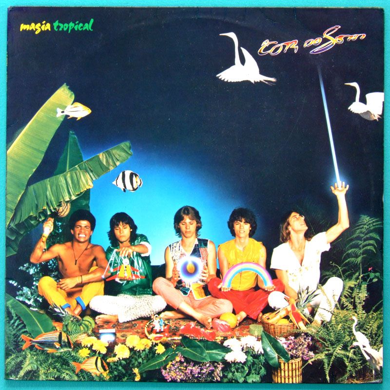 LP A COR DO SOM MAGIA TROPICAL 82 ROCK REGIONAL BRAZIL  