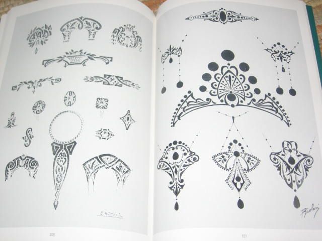 Art Nouveau Jewelry Design Book   French 03 G  