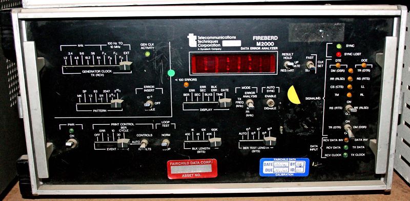 TTC Data Error Analyser   Firebird M2000  