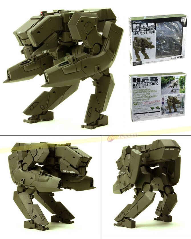 MMB Hyper Armored Block 003 T REX Badassed Mech  