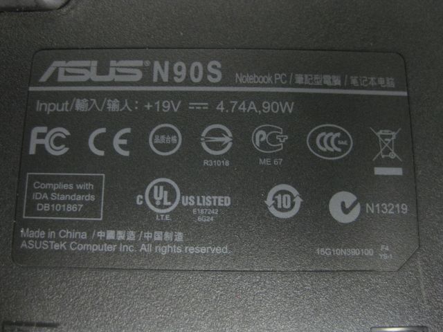 NEW ASUS N90S N90SV X1 MOTHERBOARD BASE  