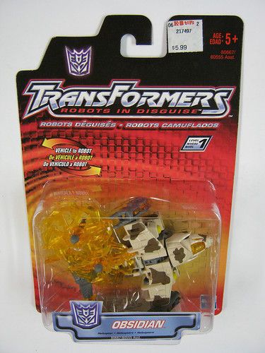 Transformers RID Robots In Disguise Obsidian NEW NIB MOC MIB MISB 