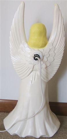 Vintage ANGEL Light Blow Mold Plastic UNION PRODUCTS INC. 1960s  