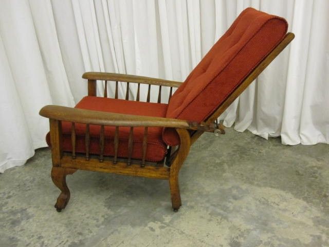 Antique Morris Recliner Chair Victorian Style Awesome  