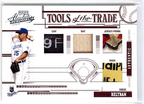 05 ABSOLUTE CARLOS BELTRAN TOTT X5 PATCH SHOE C /5 SICK  