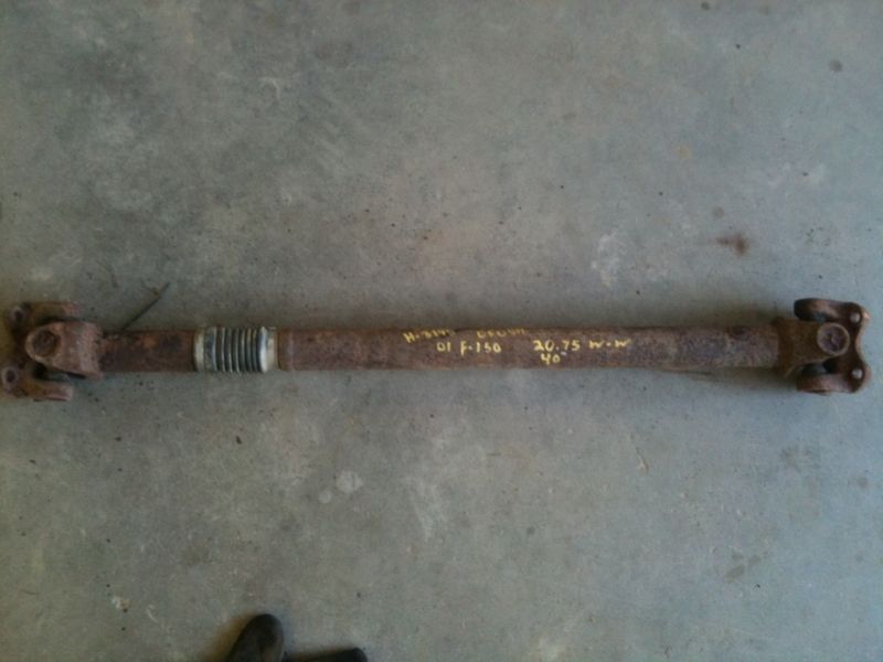 2001 F 150 Front Drive Shaft F65Z4A376BA F65Z4A376AA  