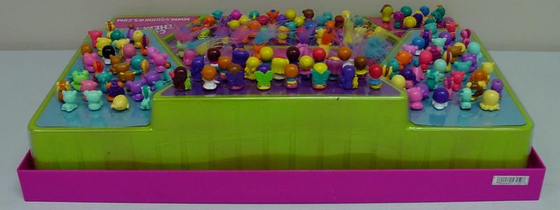 Rare Squinkies Store Display 162 pieces  