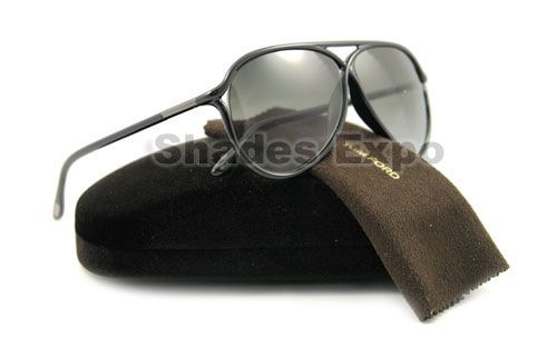 TOM FORD SUNGLASS TF 206 BLACK MAXIMILLION 01T TF206  