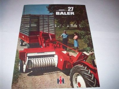 McCormick International 27 Hay Baler Brochure  