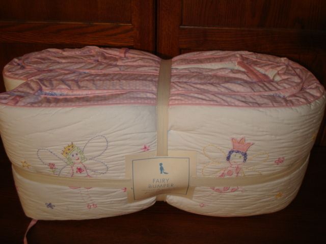 Pottery Barn Kids Fairy Princess Crib Bumper  