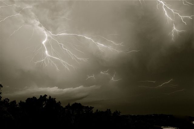 Lightning and Laser Trigger + Time Lapse  