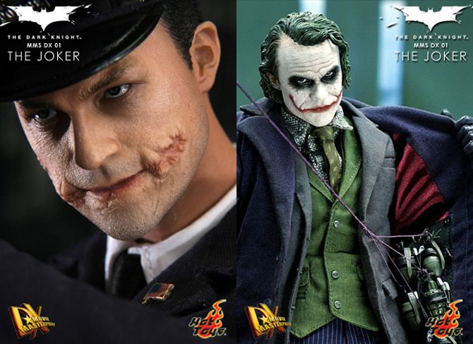 Hottoys Batman Dark Knight Joker Figure DX01  