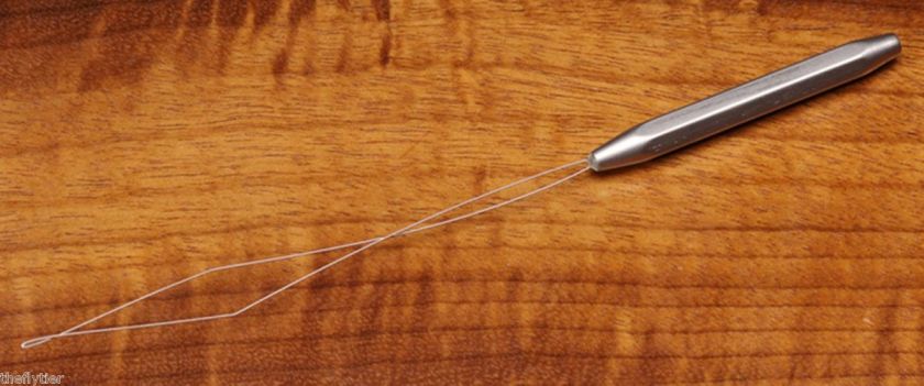 DR SLICK STAINLESS STEEL BOBBIN THREADER Fly Tying Tool NEW  