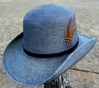 SunBody Hats PALM LEAF West. BOWLER DERBY Hat XXL XXXL  