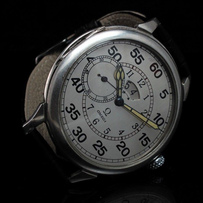   RARE 1920s 0MEGA Vintage Watch DIGITAL JUMP HOUR, QUALITY CHRONOMETER