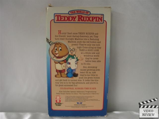 Teddy Ruxpin   Take A Good Look VHS  