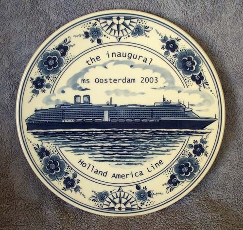 Royal Goedewaagen Blue Delft HOLLAND AMERICA Oosterdam  