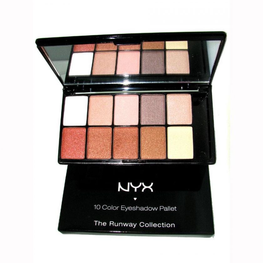 NYX 10 COLOR EYESHADOW PALETTE VELVET ROPE  