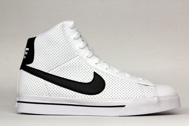 Nike Sweet Classic High White Black Authentic Mens Sneakers NEW  