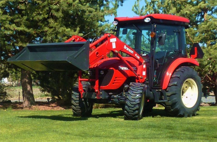 NEW BRANSON 4520C TRACTOR, 45HP DIESEL, CAB, 4WD, LOADER  