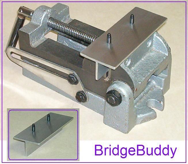 GuitarTechs BRIDGE BUDDY 2 1/8 Spacing Acoustic Bridge Holder Tool 