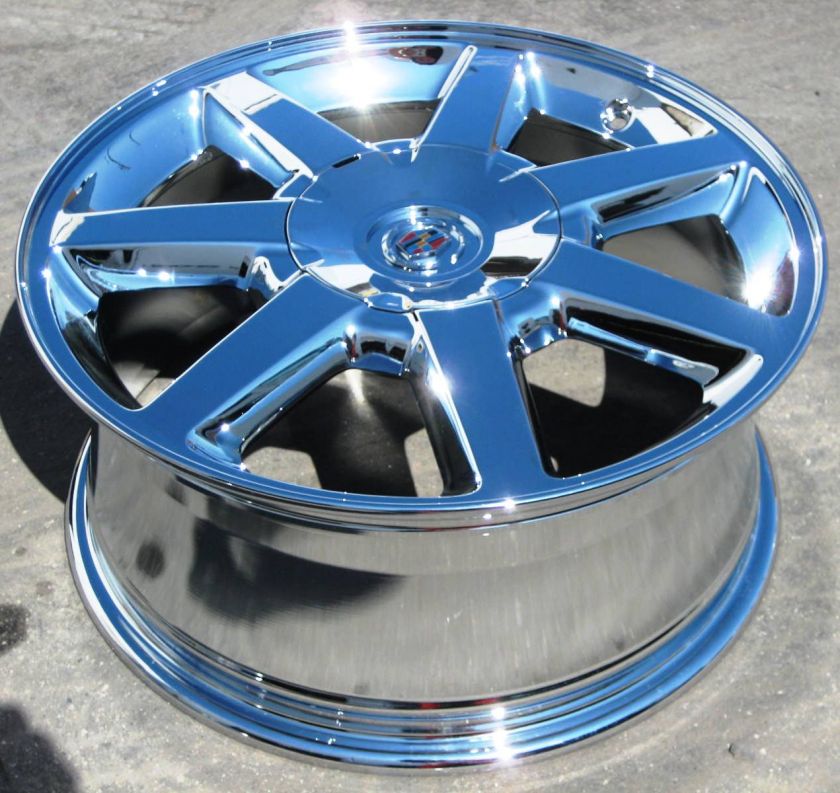 17 FACTORY GM CADILLAC STS CTS OEM CHROME WHEEL RIM   1 FRONT 17x7.5 