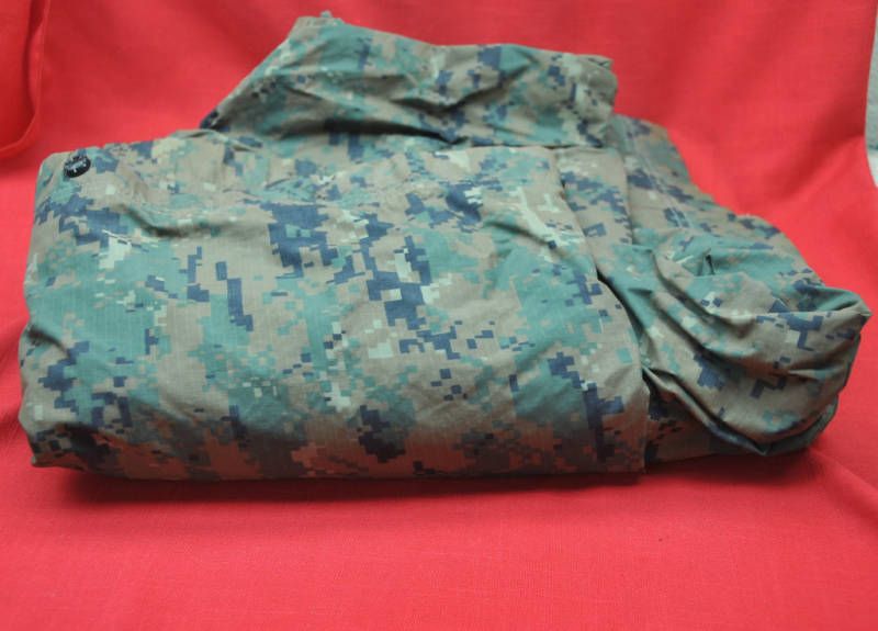 USMC MARPAT COYOTE TAN REVERSIBLE FIELD TARP PONCHO  