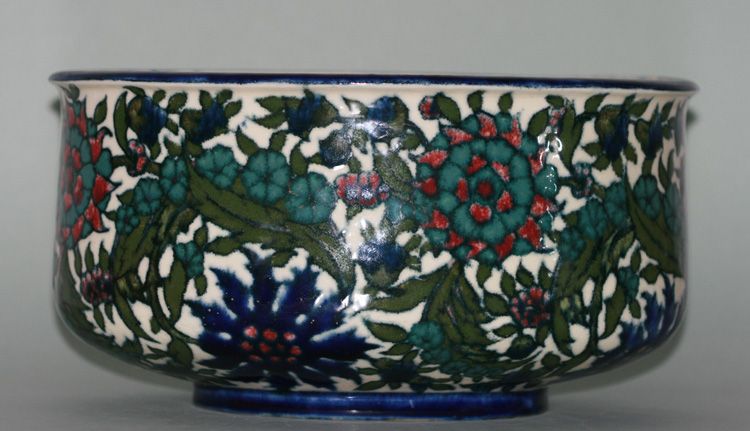 LOVELY ART NOUVEAU JARDINIÈRE – ART CERAMIC – BY ZSOLNAY, c. 1900