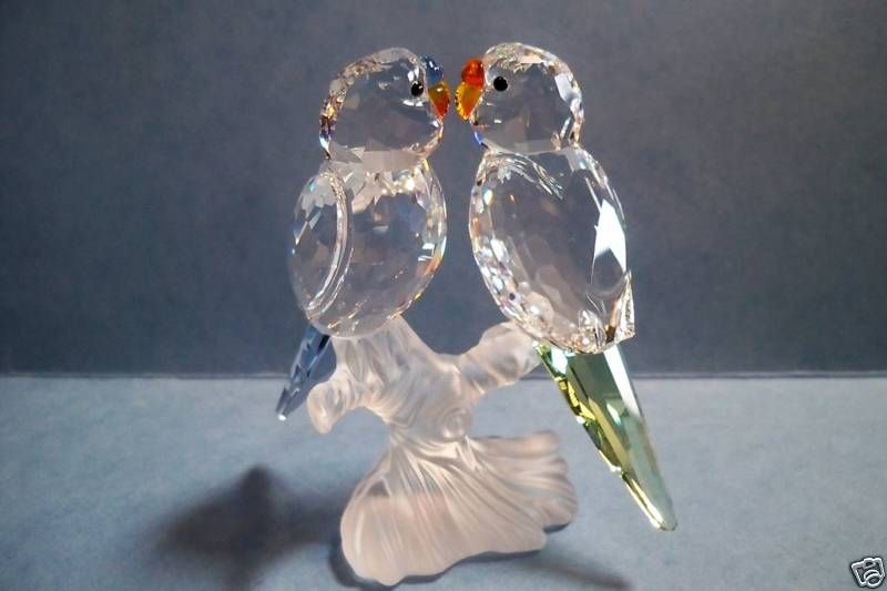 SWAROVSKI CRYSTAL BUDGIES 680627 BNIB COA  