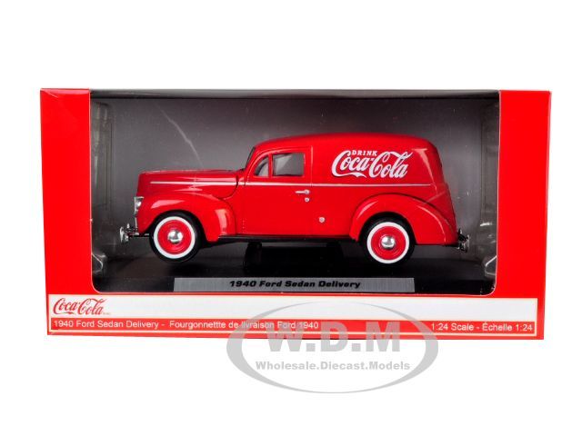   model of 1940 ford sedan delivery coca cola truck die cast car model