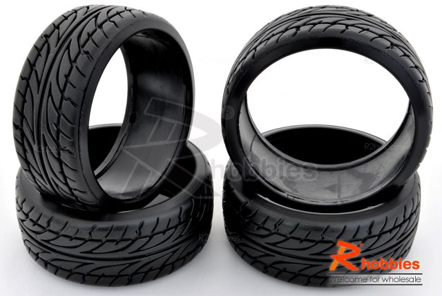 10 RC Car LP29 T DRIFT TIRE DUNLOP LE MANS LM703 4pcs  